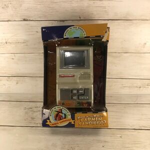 NEW Where in the World is Carmen Sandiego Handheld Electronic Game Fun Retro